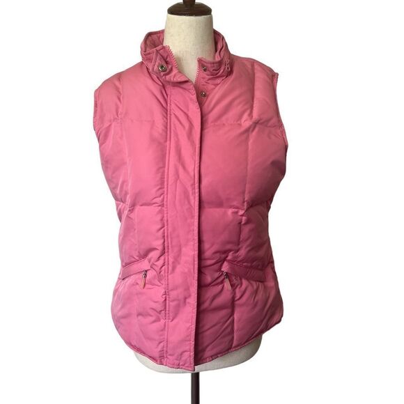 Talbots Barbie Pink Puffer Vest Small Excellent Condition - Picture 1 of 10